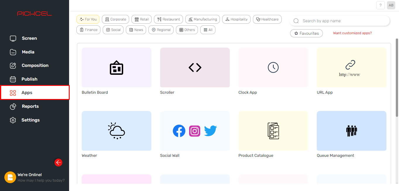 Search Product Catalogue