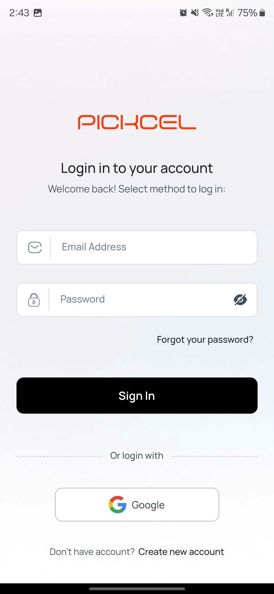Login