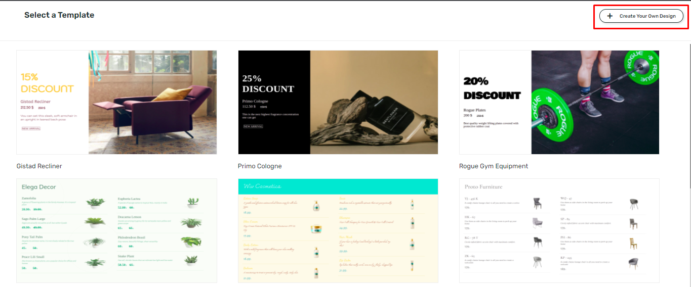 Enter product details