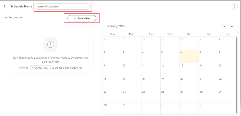 Create day sequences