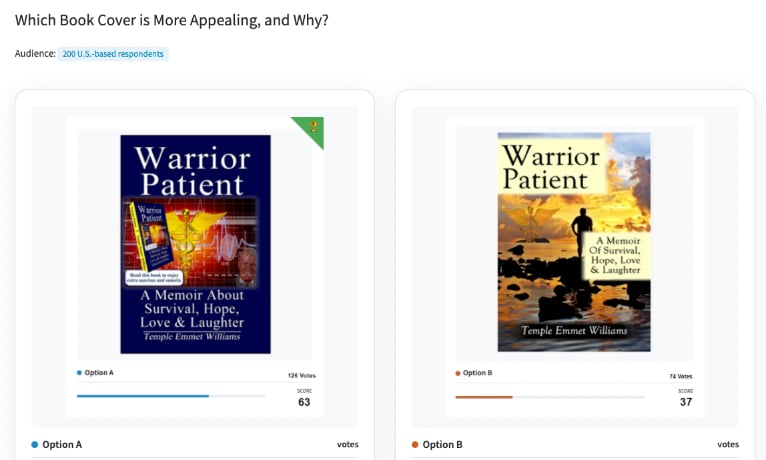book covers winning option