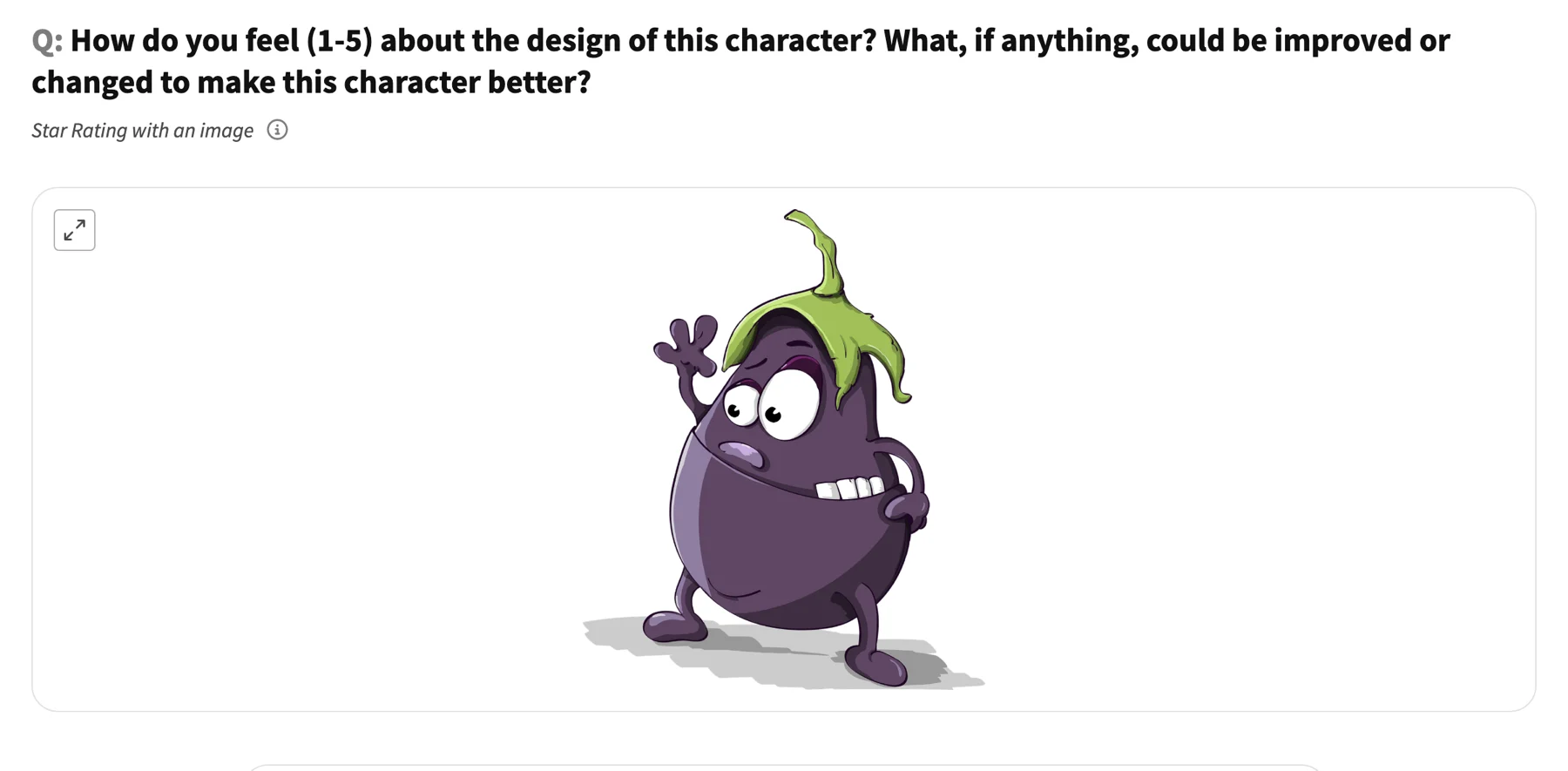 Indie game character feedback example poll