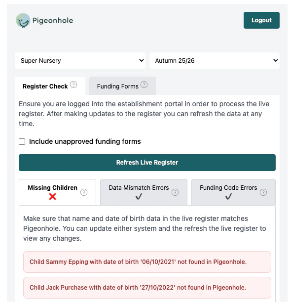 Edit Invoice Payments