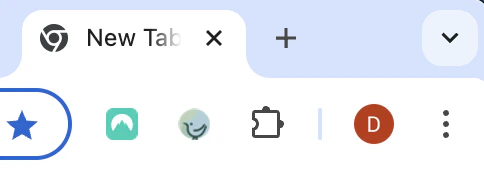 Pigeonhole extension icon in the Chrome toolbar