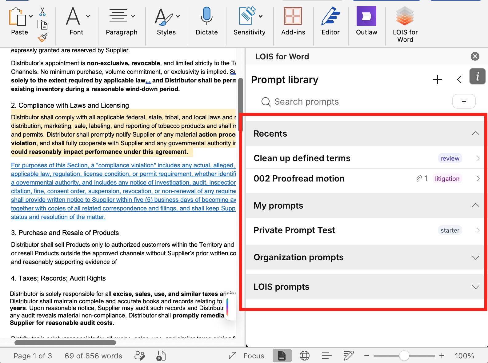 Prompt Library