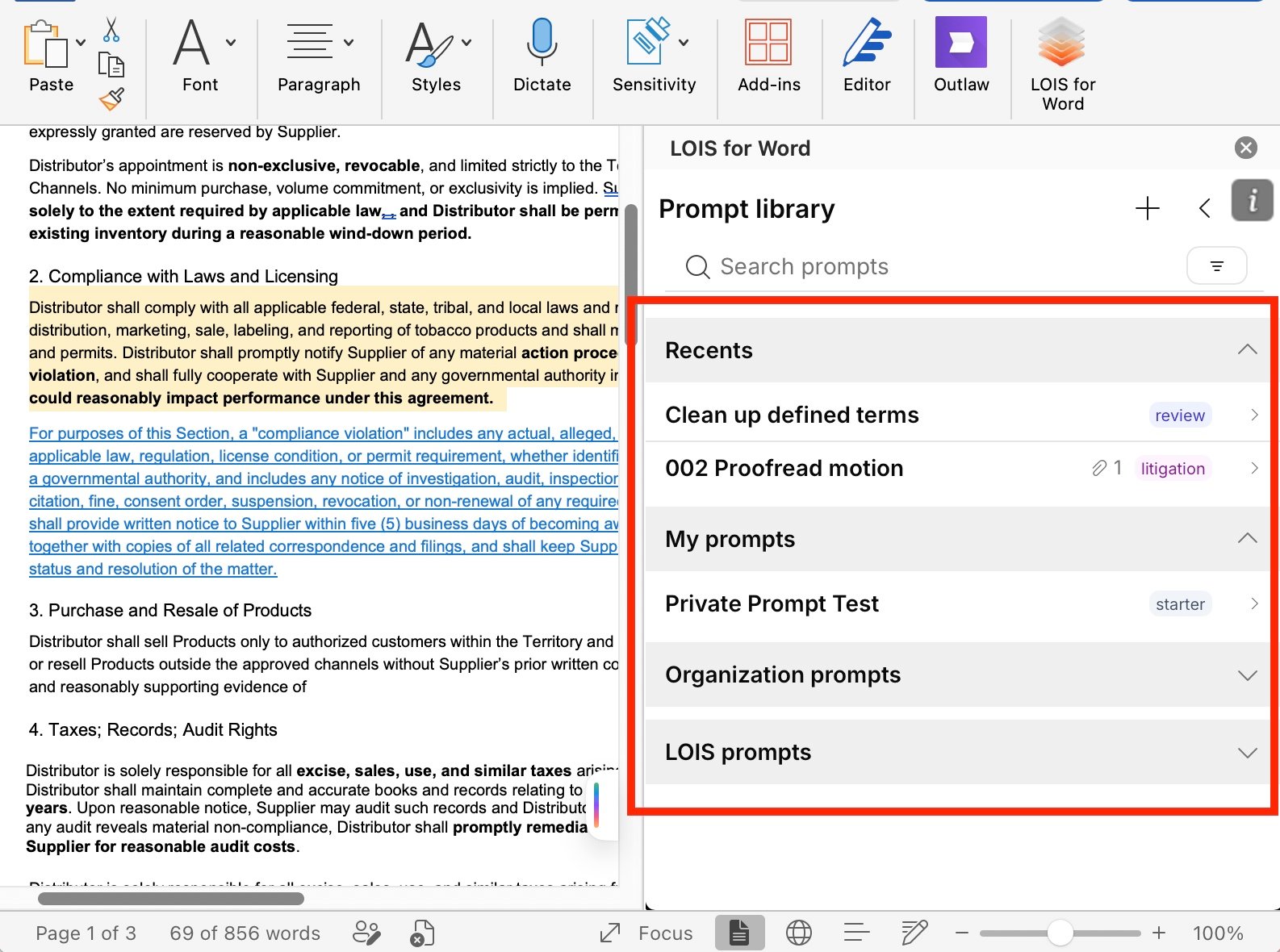 Prompt Library
