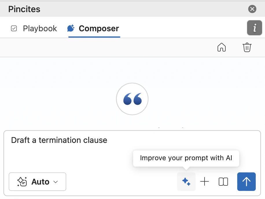 Improve your prompts with AI