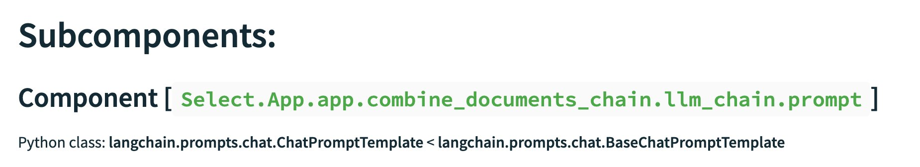 subcomponents
