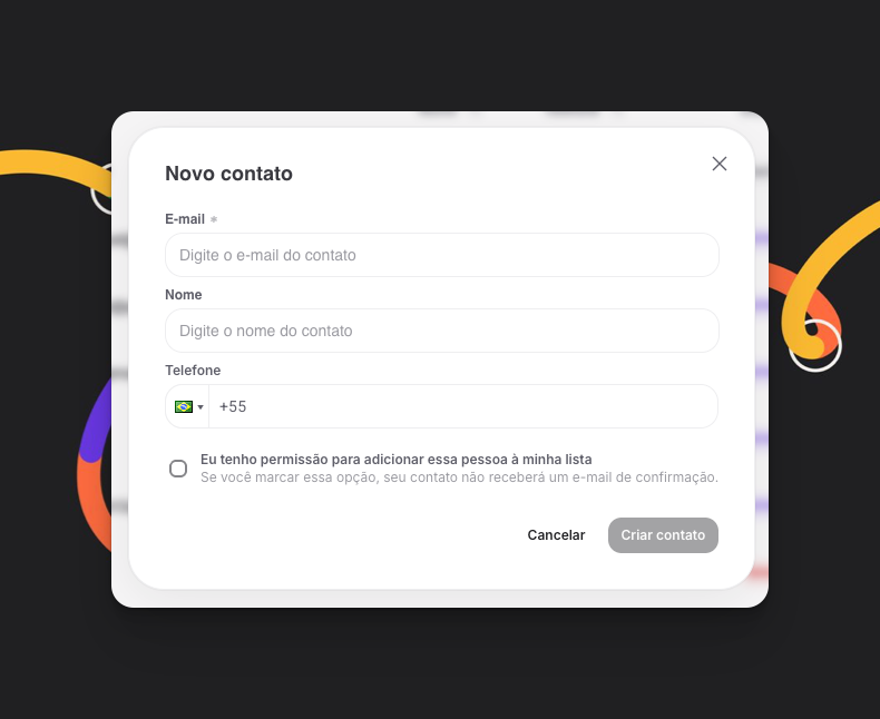 Preencher Informacoes Do Contato
