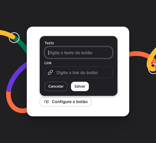 Botão inserido no email