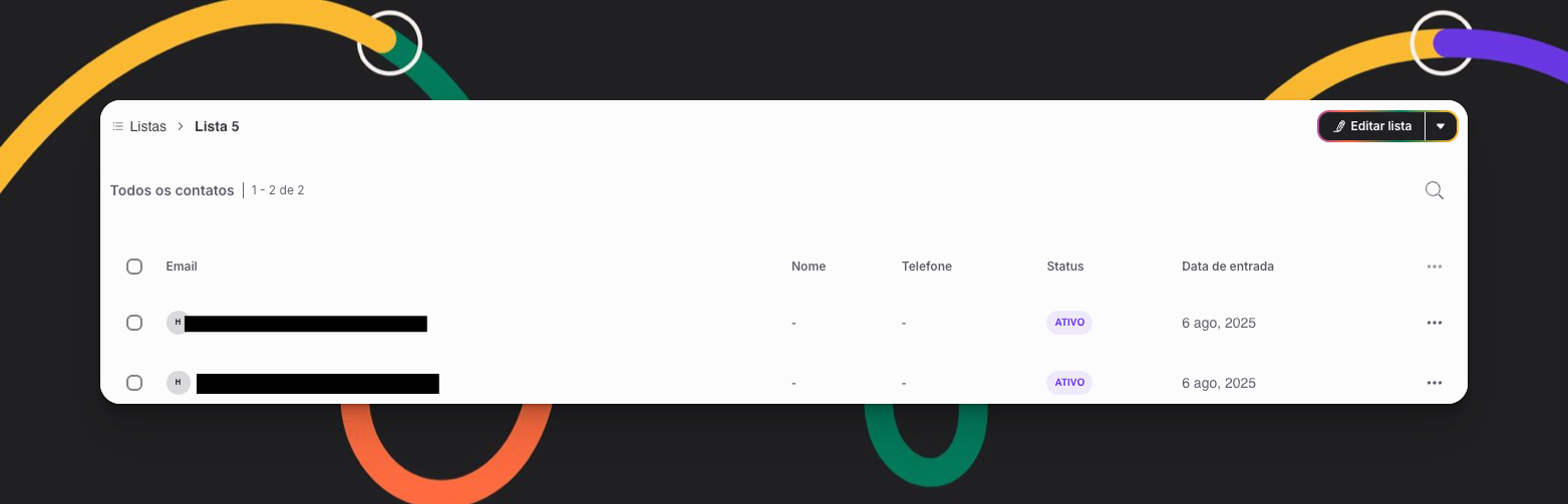 Contatos Na Segmentacao