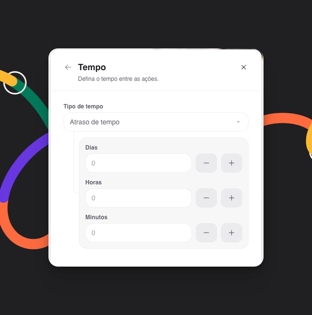 Configuracao Tempo Na Automacao