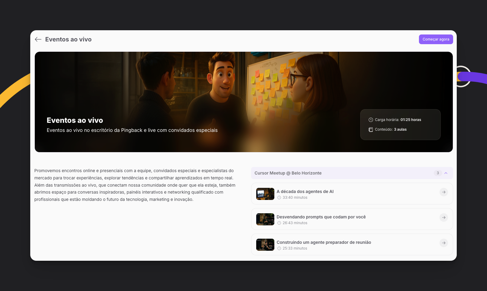 Educacao Eventos Ao Vivo