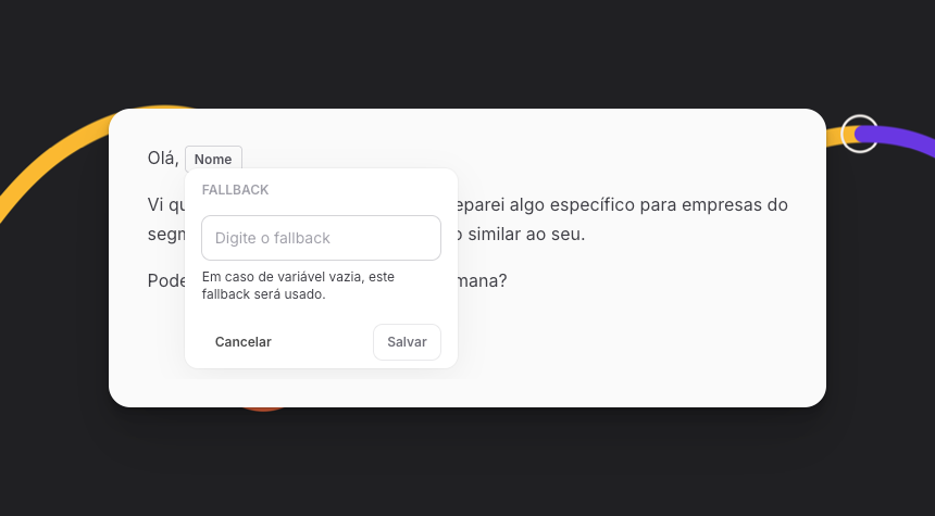 Fallback Das Variaveis