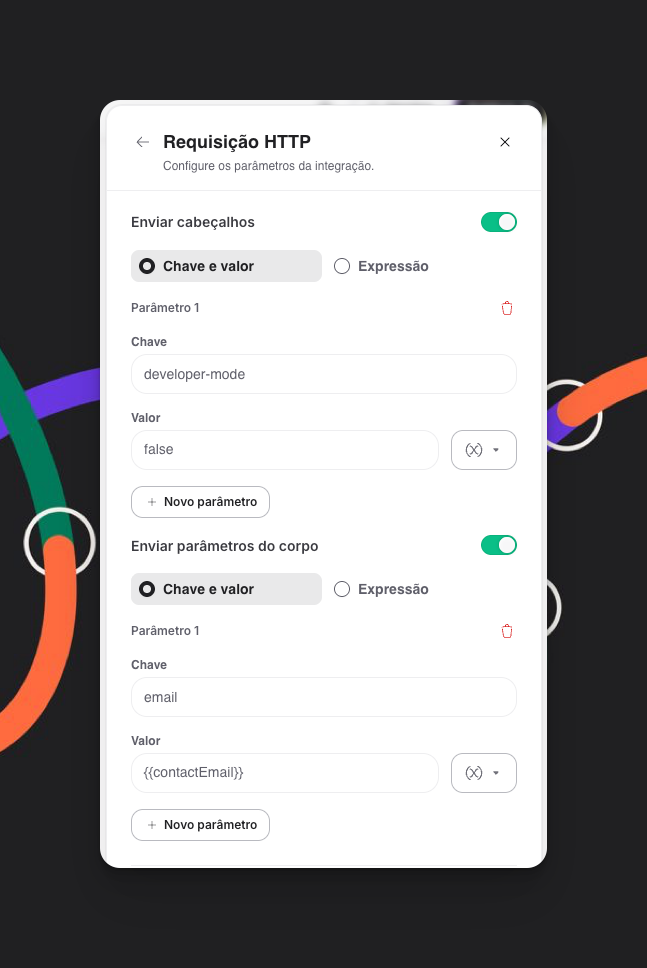 Header Body Requisicao