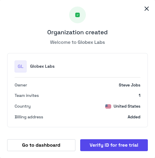 Byteful Organization Created