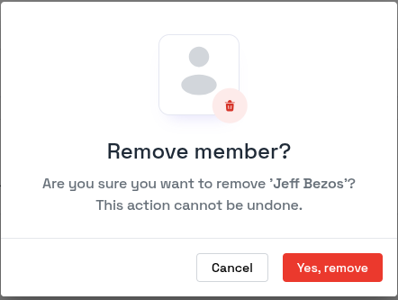 Byteful Remove Member