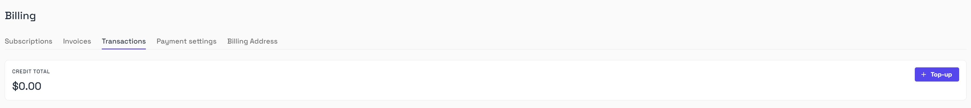 Ping Proxies Credit Amount