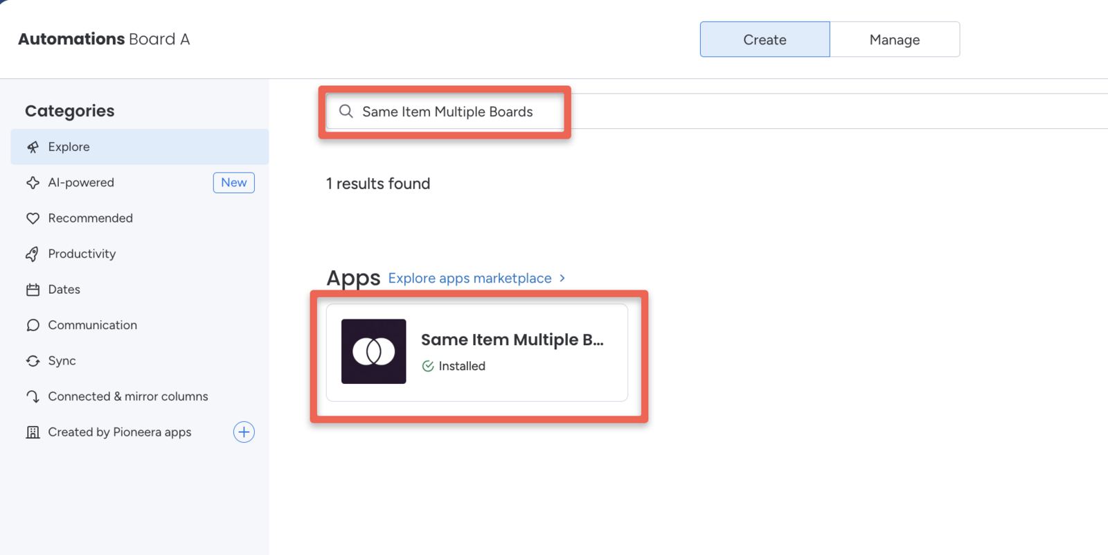 Searching for Same Item Multiple Boards in the Marketplace search bar