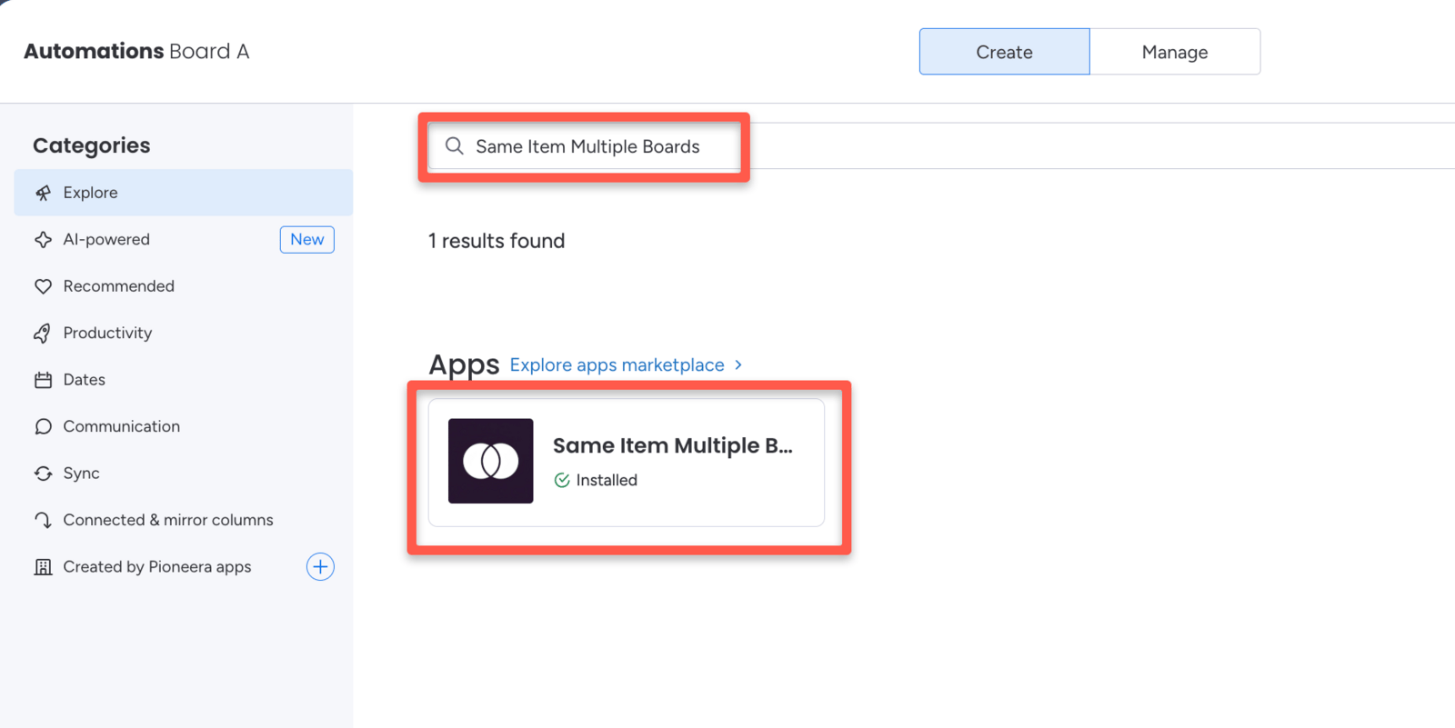 Searching for Same Item Multiple Boards in the Marketplace search bar
