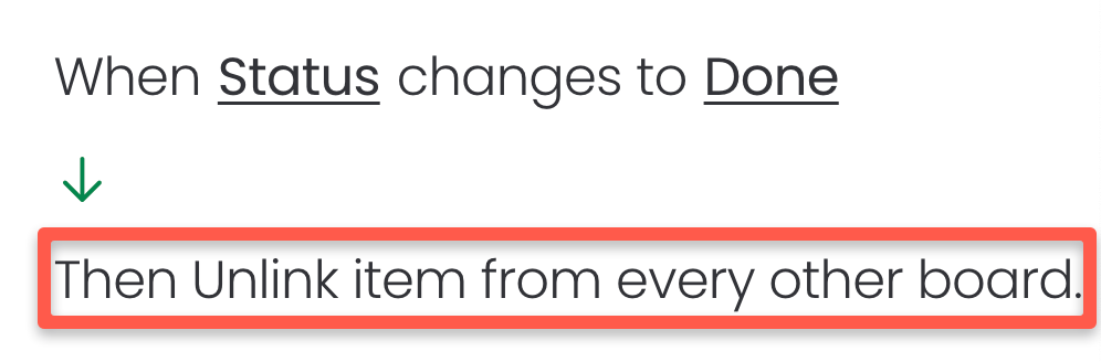 Unlink or delete the item from every other board