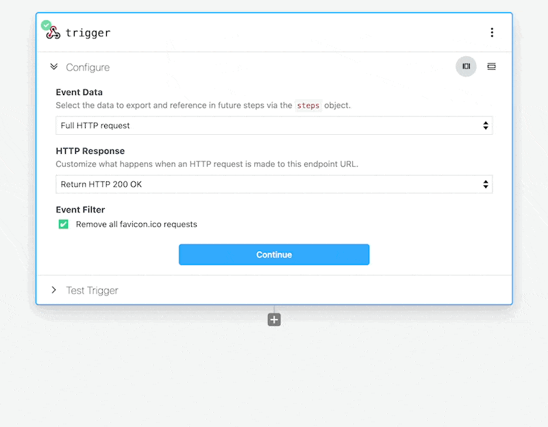 Test your workflow with a specific event