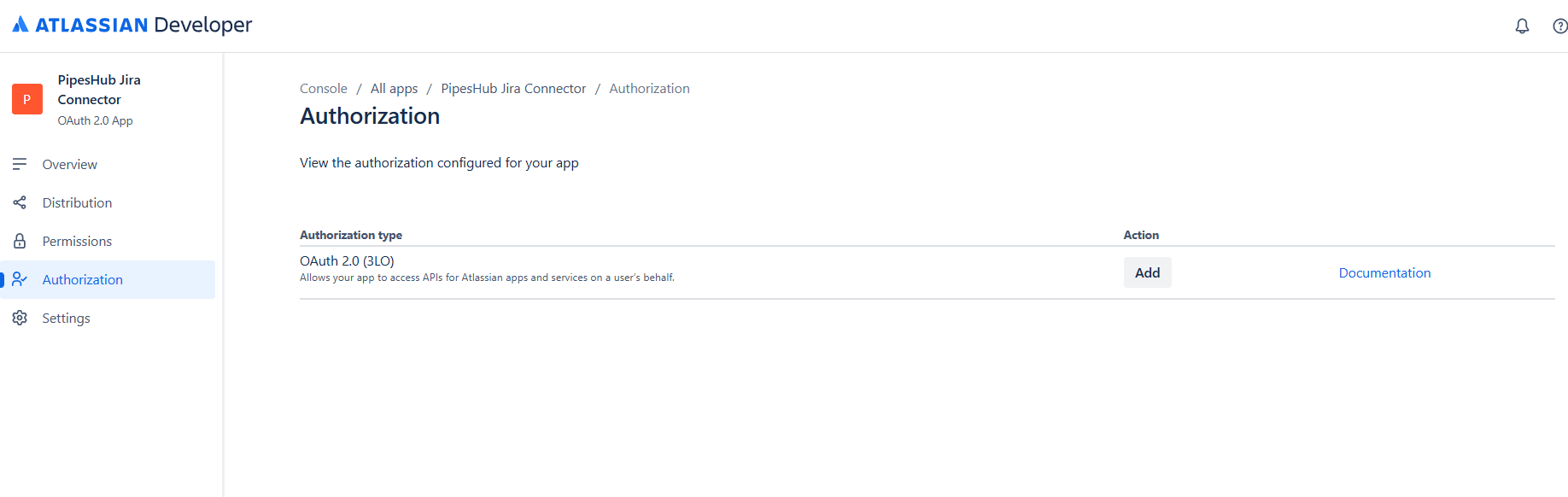 Add OAuth 2.0 Authorization