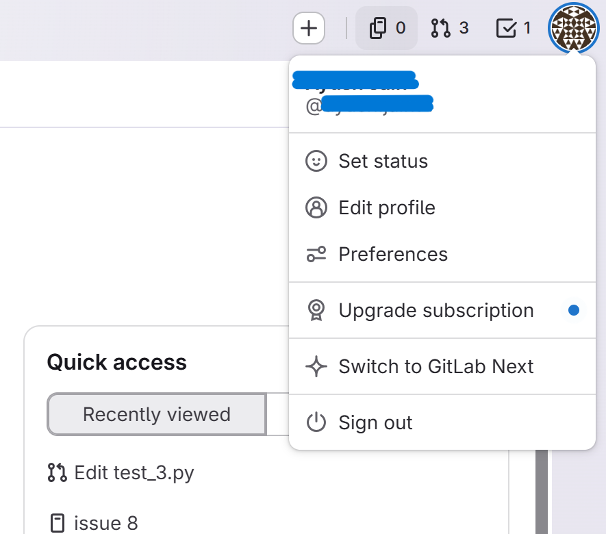Access User Profile