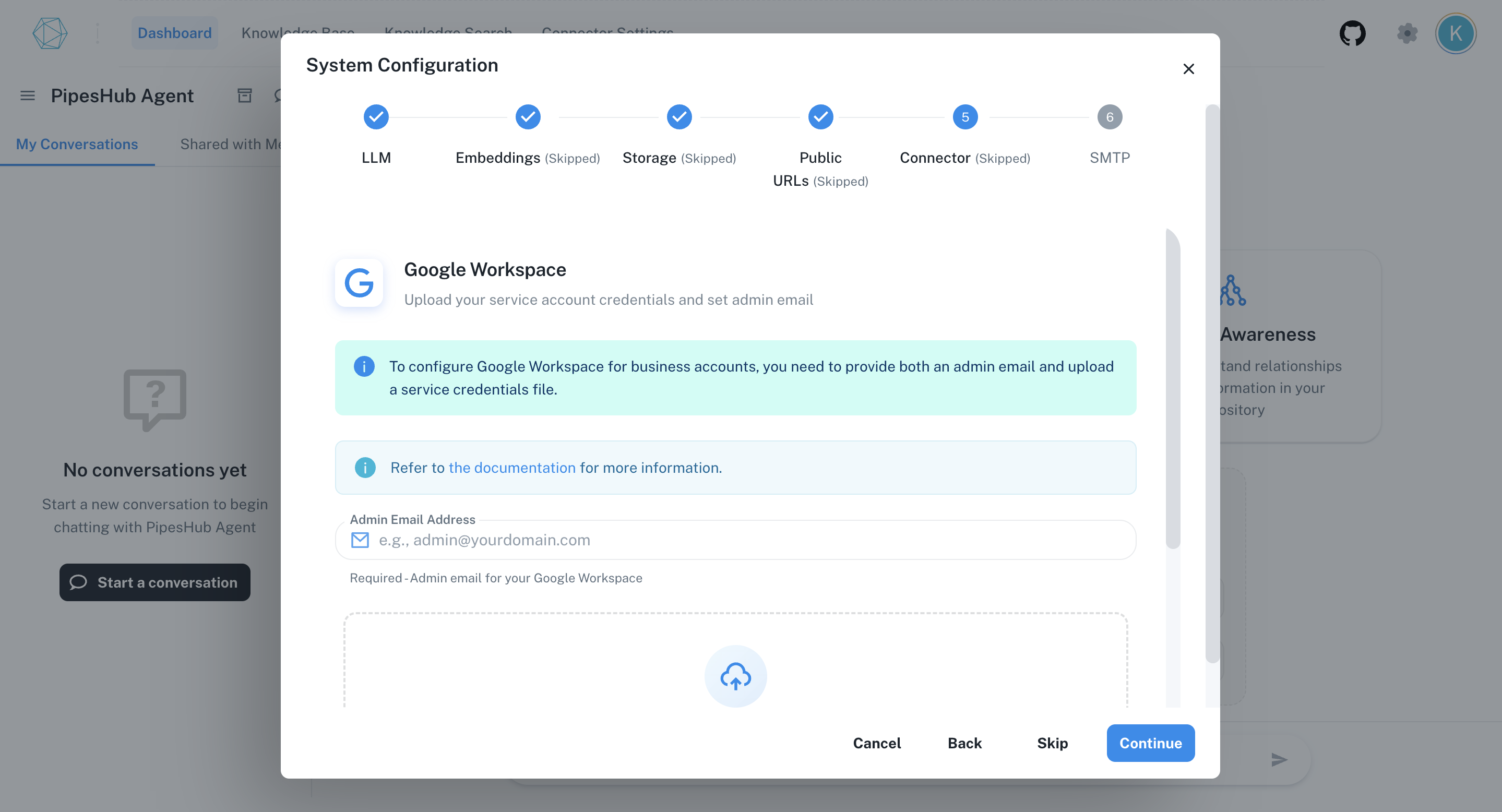 connectors onboarding