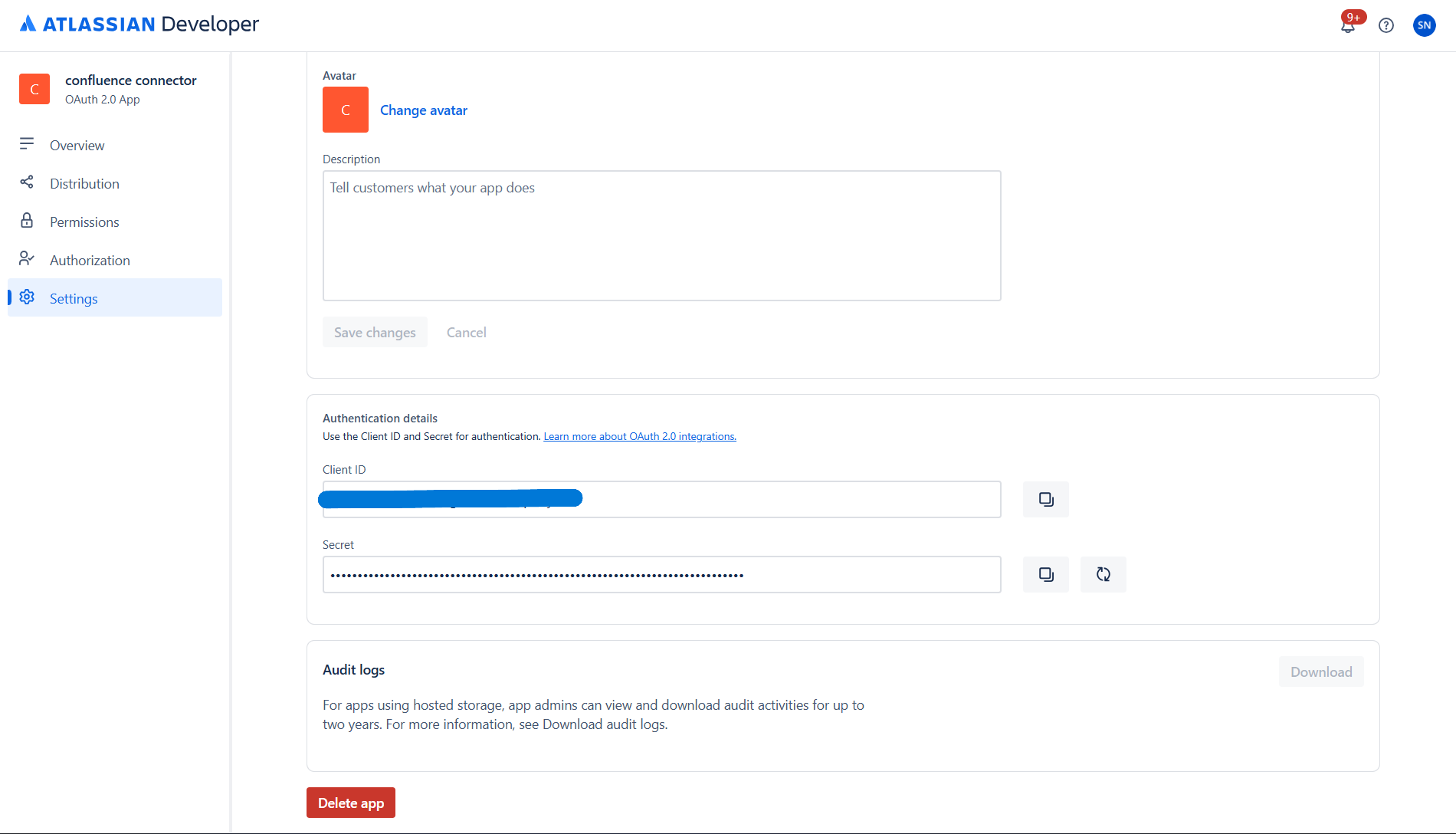 OAuth 2.0 Credentials