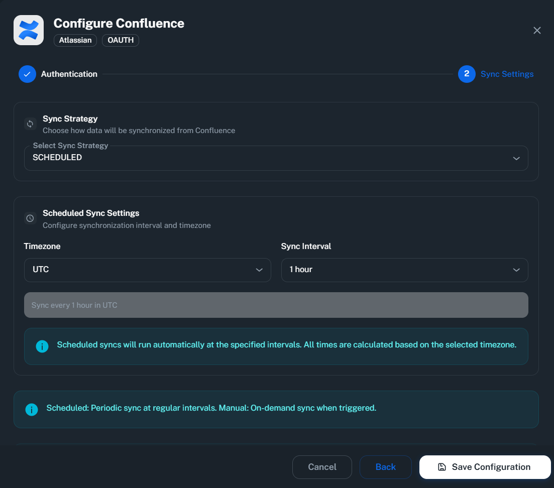 Configure Sync Strategy