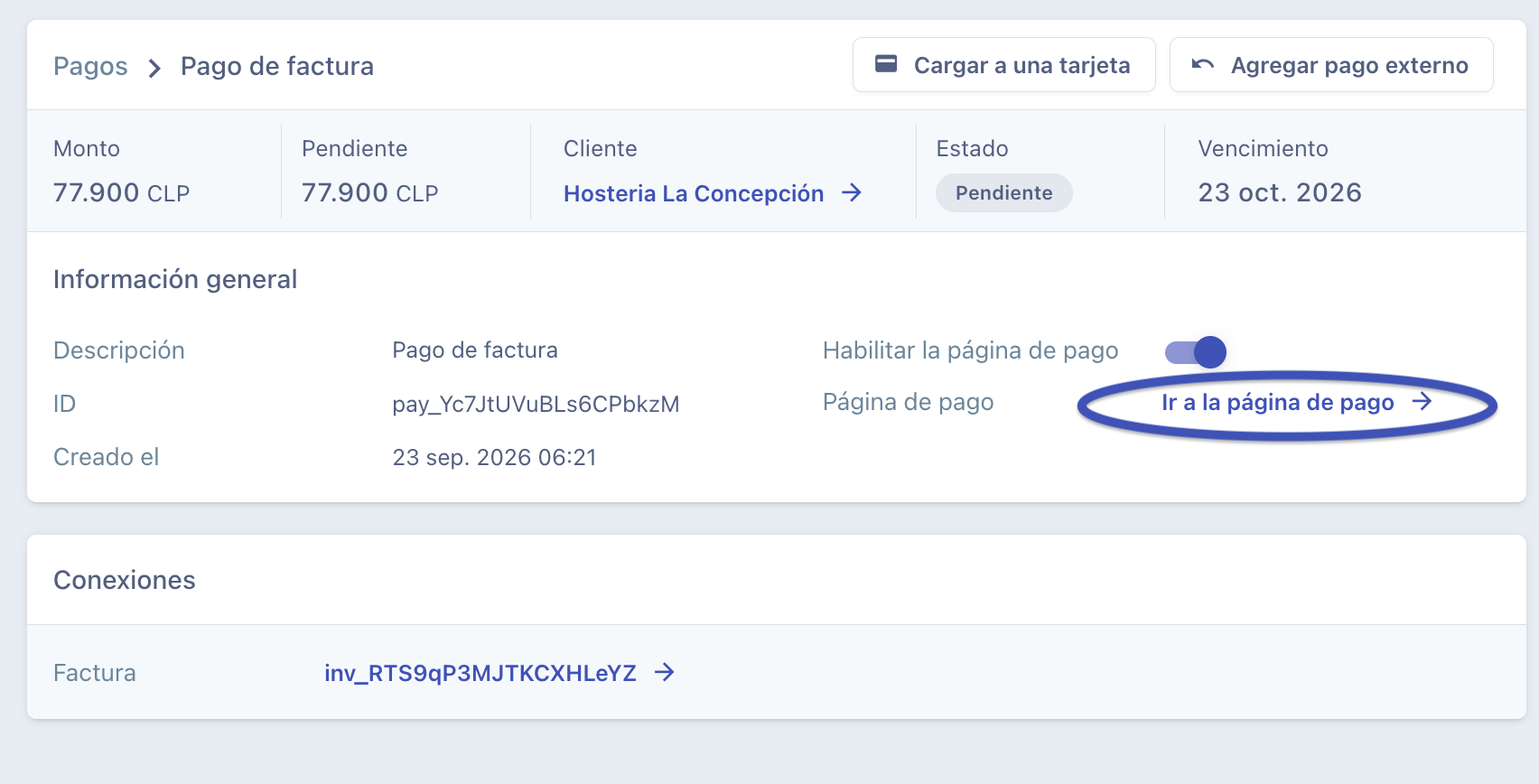 Ir A La Pagina De Pago