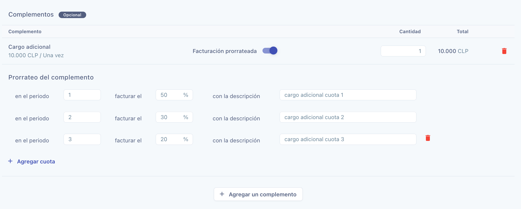 Prorrateo Complemento Prorrateo Complemento