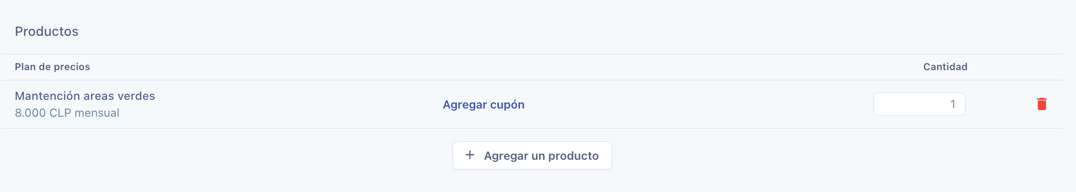 Suscripcion Agregar Producto Suscripcion Agregar Producto