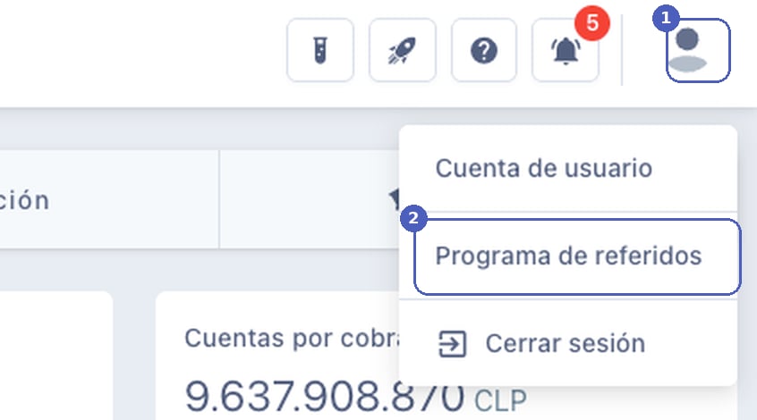 Referidos 01 Menu