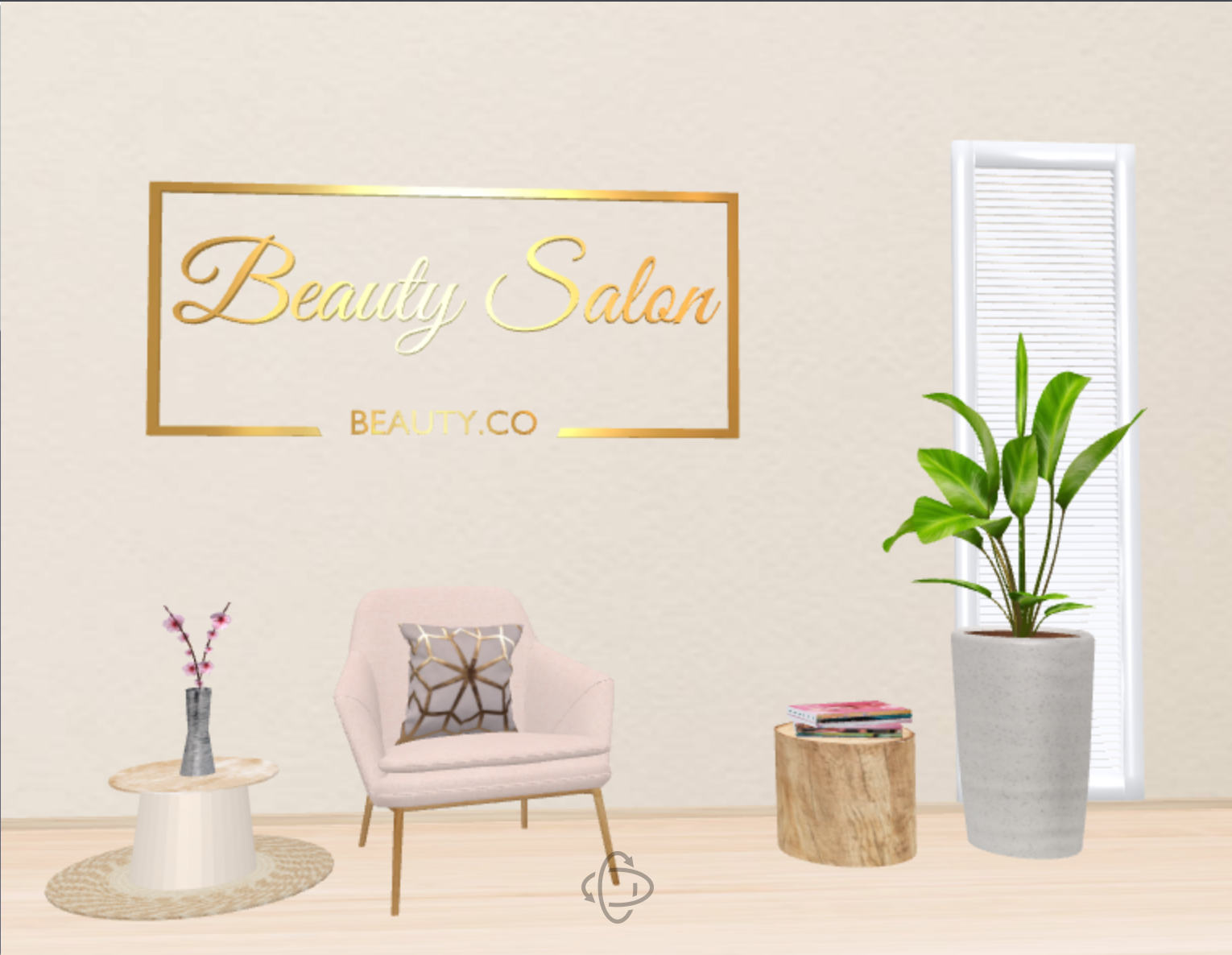 Another 3D signage scene in the 3D Studio Signage category