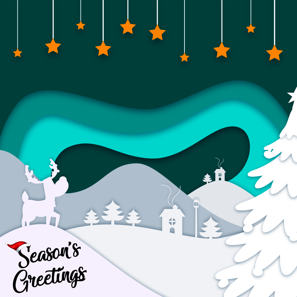 A season's greetings card from the PitchPrint team