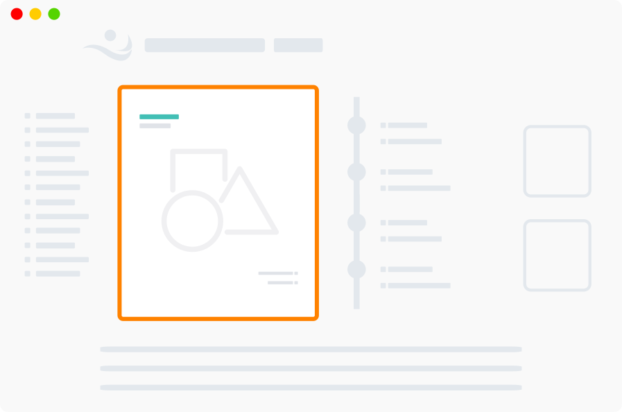 Mini display mode showing a stripped-down form for personalising a design