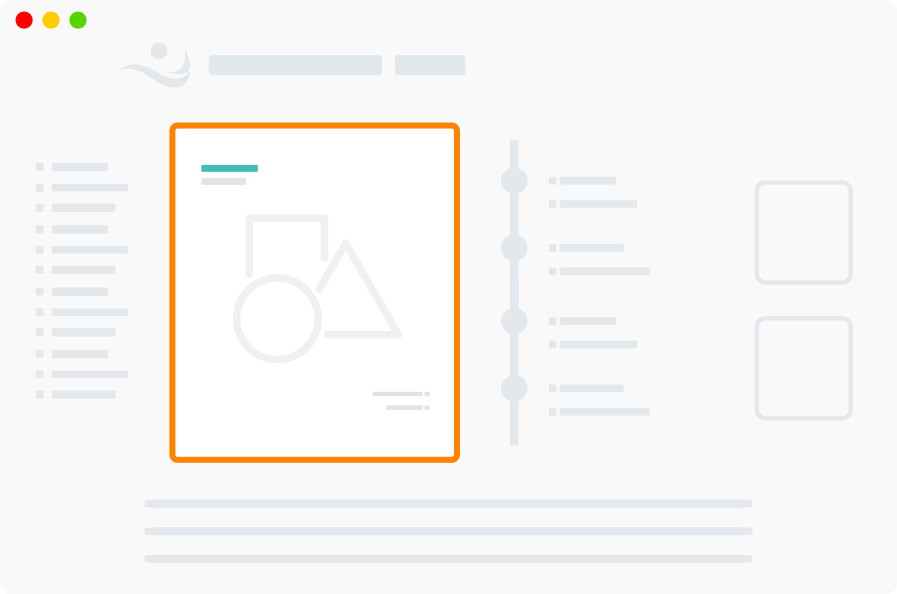 Mini display mode showing a stripped-down form for personalising a design