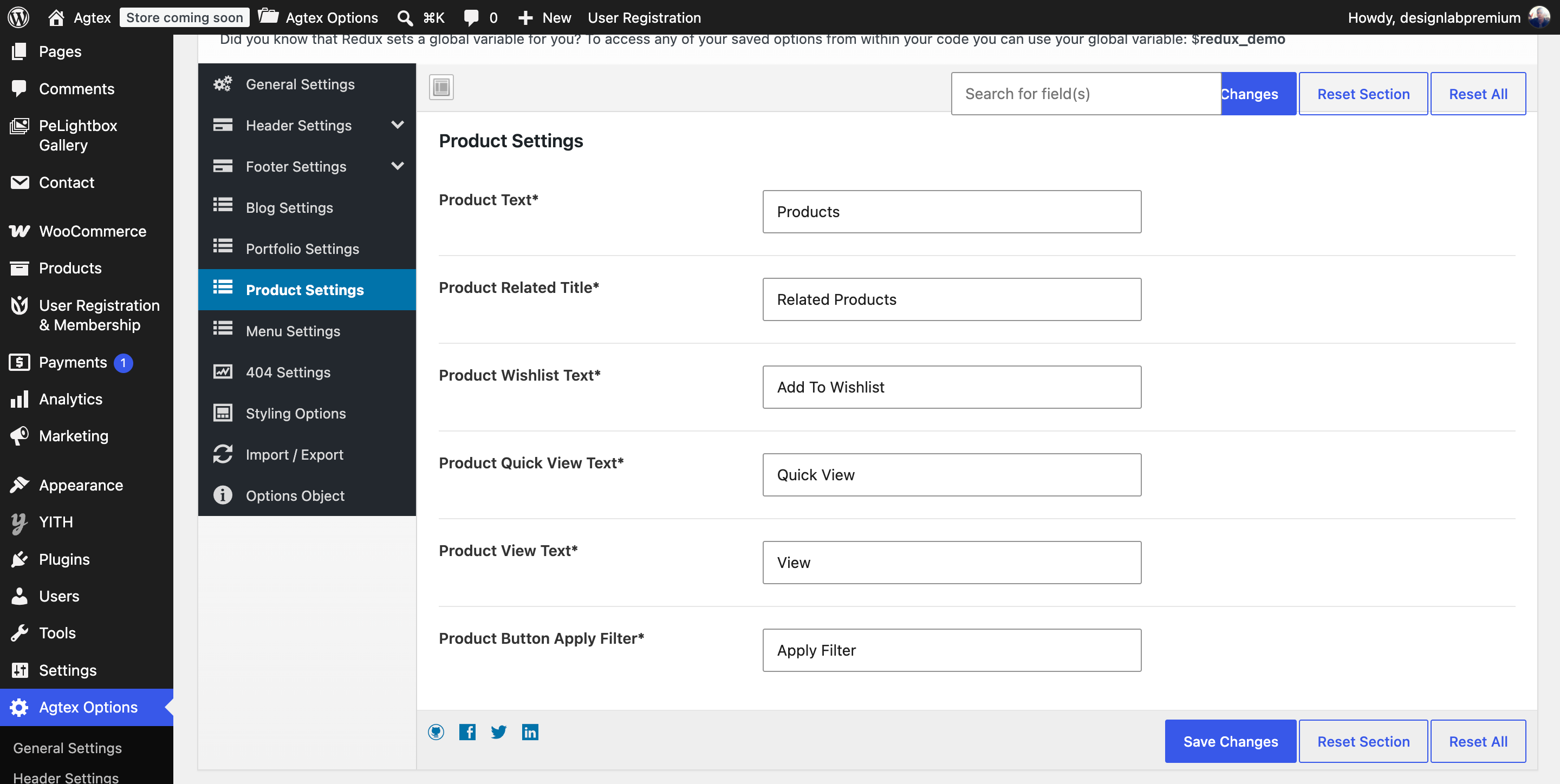 Product Option