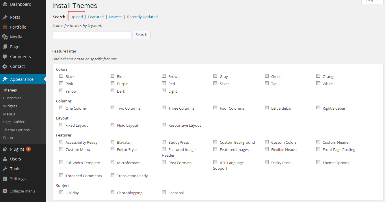 Wpinstalltheme