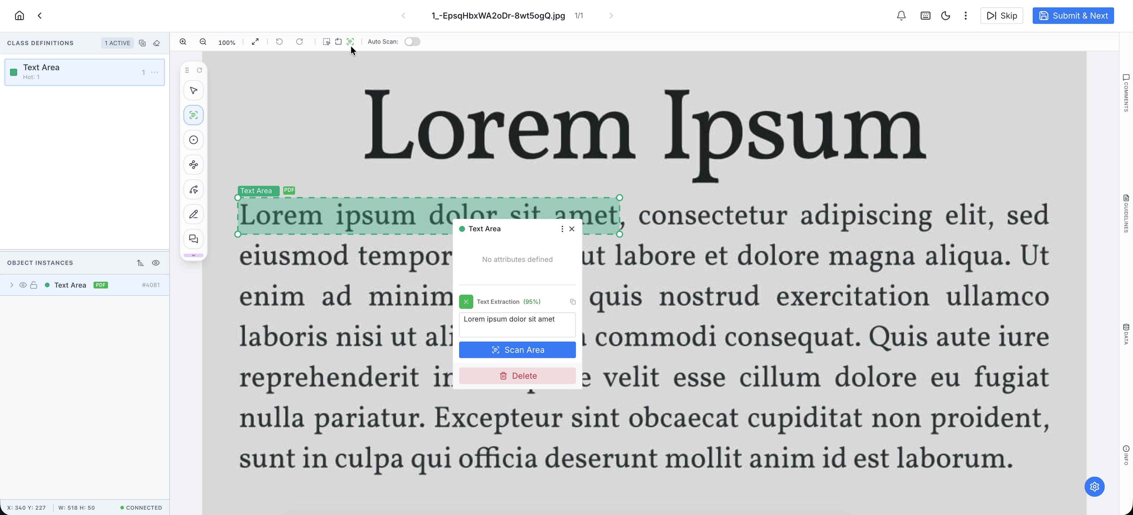 OCR Tool - PixlHub Documentation