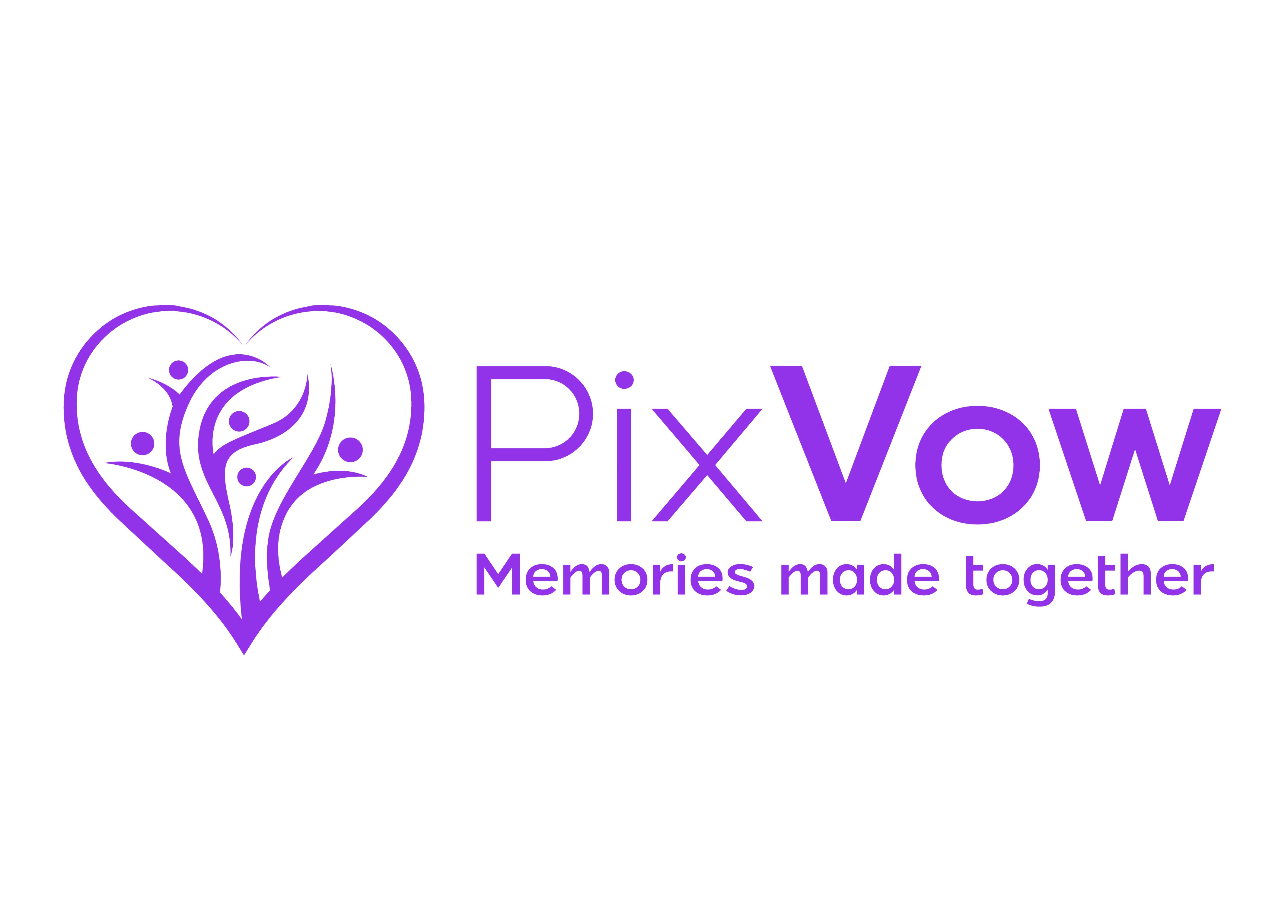 PixVow Logo Light