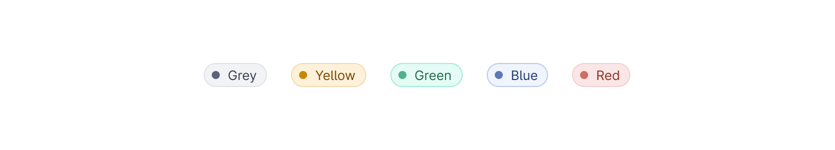 Example badges