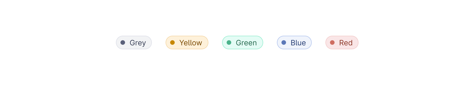 Example badges