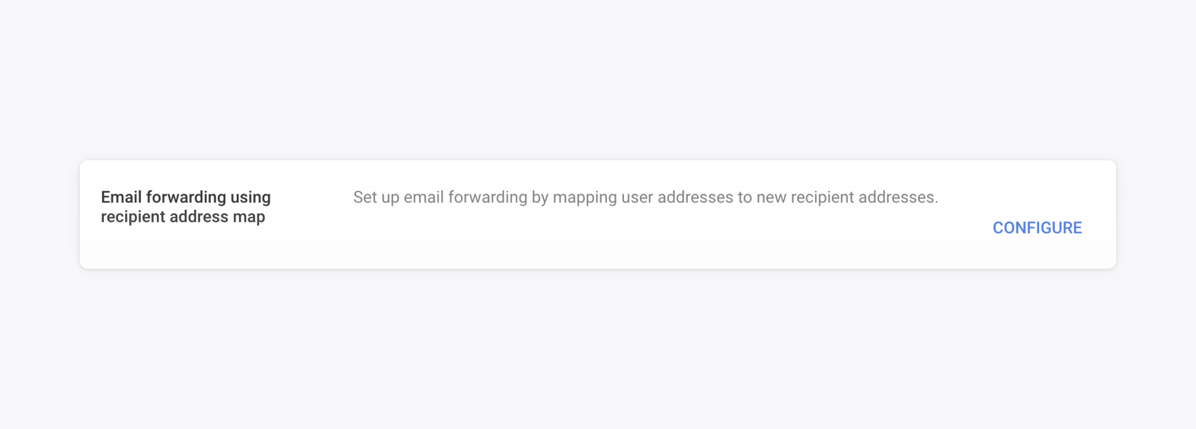 Google Workspace, step 1