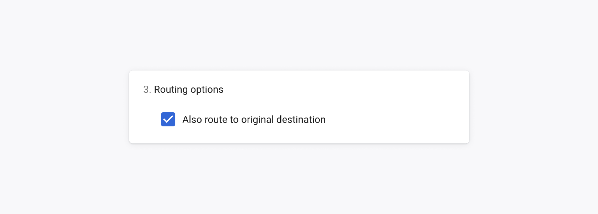 Google Workspace, step 3