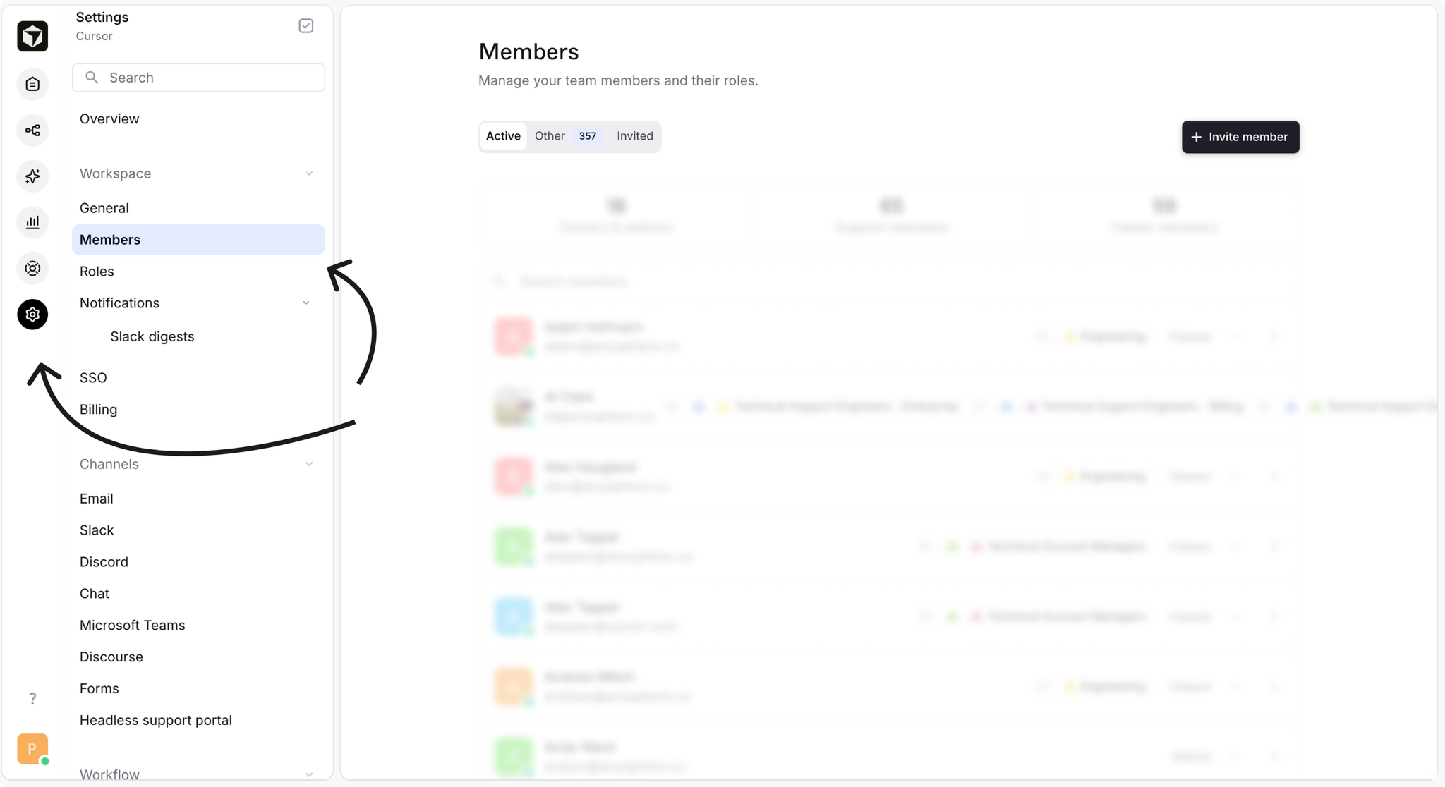 Adding Parahelp as a team member, step 1