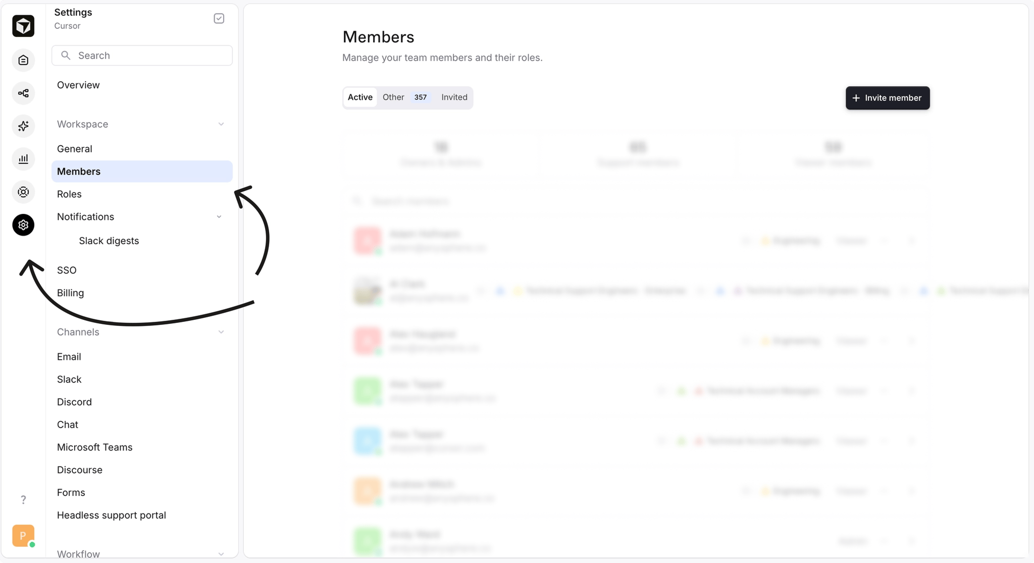 Adding Parahelp as a team member, step 1