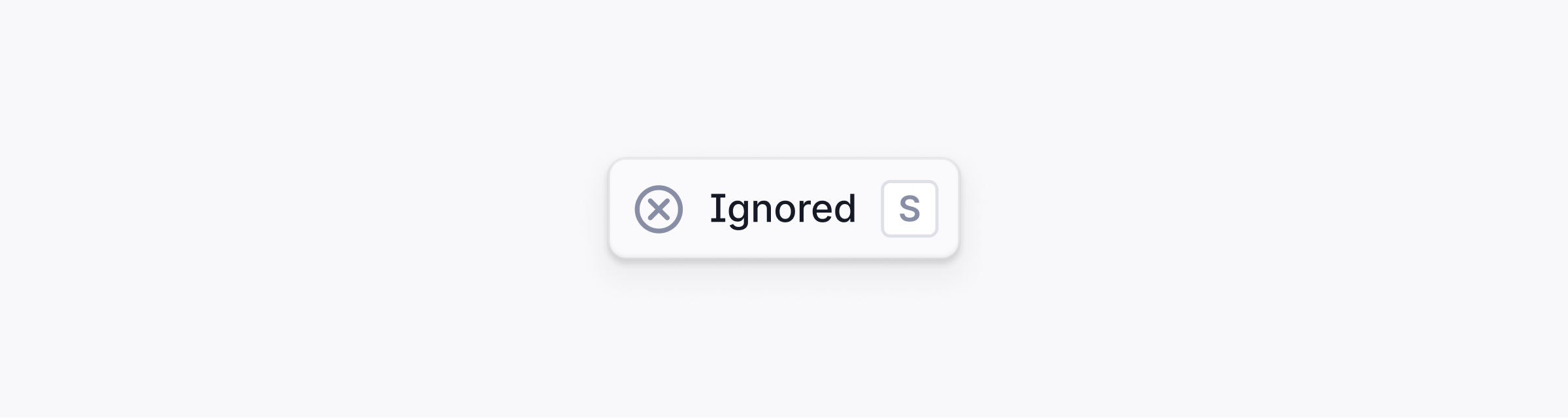 Ignored in Plain